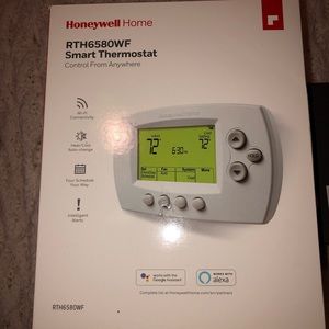 Honeywell smart thermostat, never used